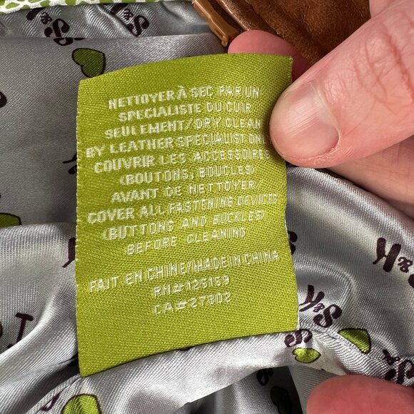 Soia & Kyo Vintage Y2K 90s Leather Bomber Field Jacket Barn Coat Moto 2000s 00's - Picture 9 of 14